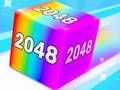 Jogo Cubo de Cadeia: 2048 Mesclar  online