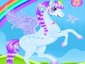 Jogo Vestir-se moda unicórnio  online
