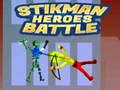 Jogo Batalha de heróis Stickman  online