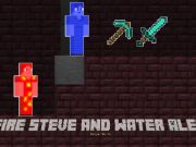 Jogo Fogo Steve e Água Alex  online