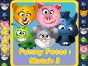 Jogo Caras Engraçadas Match-3 7  online