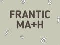 Jogo Matemática frenética online Jogo Matemática frenética online