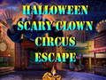 Jogo Fuga de circo de palhaço assustador de Halloween  online