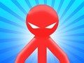 Jogo Stickman Vermelho vs Escola de Monstros  online