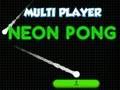 Jogo Multijogador Neon Pong  online