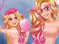 Jogo Princesa Mãe Filha Linda Família Look  online
