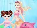Jogo Baby Taylor Salve o Reino da Sereia  online