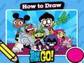 Jogo Quente para desenhar Teen Titans Go!  online