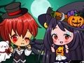 Jogo Casal de Halloween Chibi online Jogo Casal de Halloween Chibi online