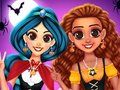 Jogo BFFs feliz festa de Halloween  online