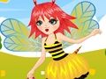 Jogo Vestir Menina Abelha  online
