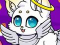 Jogo Animais de estimação fofos do Dia das Bruxas  online