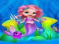 Jogo Vestido de menina sereia fofa  online
