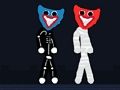 Jogo Stickman Huggy feriado assustador  online