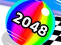 Jogo Corrida da Bola Colorida 2048  online