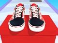 Jogo Sapatos Evolution Race 3D  online