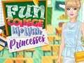 Jogo Vida divertida na faculdade com princesas  online