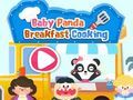 Jogo Café da Manhã do Bebê Panda Cozinhar  online