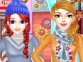 Jogo Vestir Moda de Inverno  online