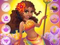 Jogo Vestido de sereia para meninas  online