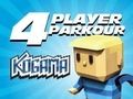 Jogo Kogama: Parkour para 4 jogadores  online