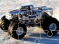 Jogo Quebra-cabeças de Monster Truck de inverno  online