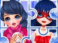 Jogo Quebra-cabeça de inverno  online