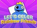 Jogo Vamos colorir: amigos do arco-íris  online