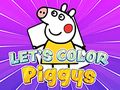 Jogo Vamos Colorir Porquinhos  online