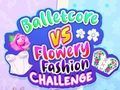 Jogo Balletcore vs Desafio de Moda Florido  online