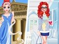 Jogo Princesas antigas vs looks modernos  online
