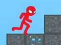Jogo Stickman Blockworld Parkour 2 online