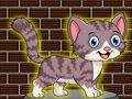 Jogo Adorável Fuga de Gato Pequeno  online