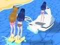 Jogo Garota Surfista 3D  online