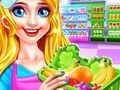 Jogo Limpeza de garota de supermercado  online