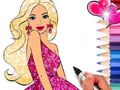 Jogo Livro de Colorir: Barbie  online