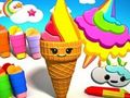 Jogo Livro para Colorir: Sorvete  online