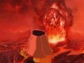 Jogo Fuja da erupção do vulcão  online