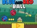 Jogo Bola azul e vermelha  online