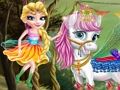 Jogo Princesa Fairytale Pony Grooming  online