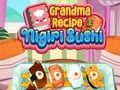 Jogo Vovó Receita Nigiri Sushi  online