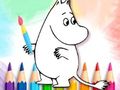 Jogo Livro de Colorir: Moomin  online