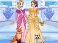 Jogo Elsa e Anna's Gelice Up online