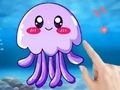 Jogo Livro de Colorir: Água-viva  online