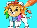 Jogo Livro de Colorir: Leão  online