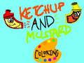 Jogo Estação de coloração de ketchup e mostarda  online