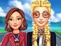 Jogo BFFs Moda Motociclista  online