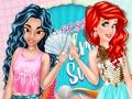 Jogo Troca de guarda-roupa de Jasmine e Ariel  online