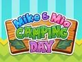 Jogo Dia de acampamento Mike & Mia  online