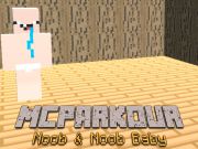 Jogo Mc Parkour Noob e Noob bebê online